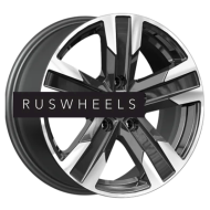 Диски КИК 7x16/5x114,3 ET35 D67,1 Висмут (КС1009) Алмаз черный