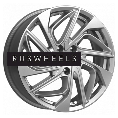 Диски КИК 7x18/5x114,3 ET38 D67,1 КС883 Дарк платинум