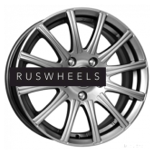 Диски КИК 5x13/4x100 ET35 D67,1 Сиеста (КС477) Дарк платинум