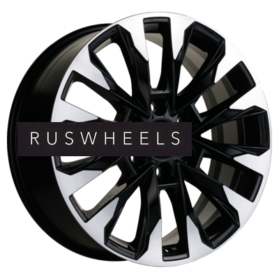 Диски Khomen Wheels 8x20/6x139,7 ET35 D78,1 KHW2010 (Nissan Patrol) Black-FP