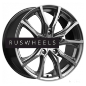 Диски КИК 7,5x17/5x115 ET44 D70,2 Твист (КС697М) Дарк платинум