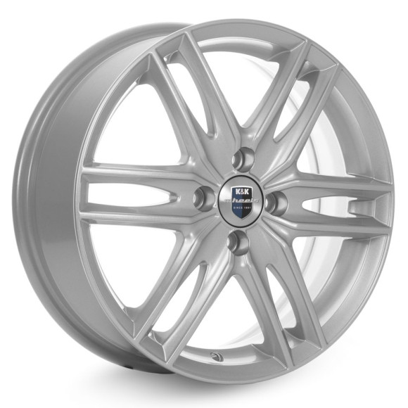 Диски КиК 6,0\R16 4*100 ET45 d67.1 Сильвер Диски КиК 6,0\R16 4*100 ET45 d67.1 Сильвер