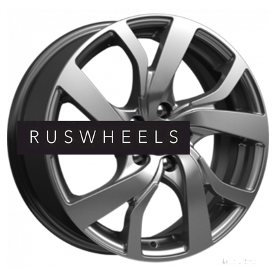 Диски КИК 6,5x16/5x114,3 ET46 D67,1 Палермо-оригинал (КС607) Дарк платинум Диски КИК 6,5x16/5x114,3 ET46 D67,1 Палермо-оригинал (КС607) Дарк платинум